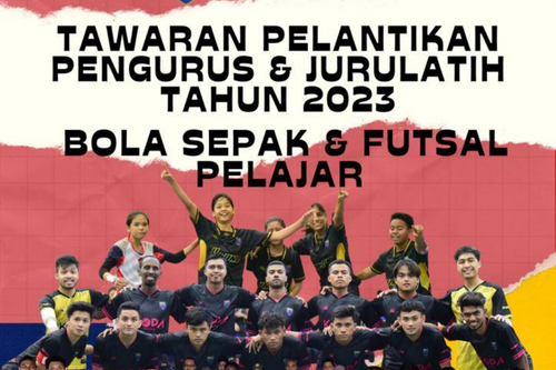 Pencarian Pengurus & Jurulatih bagi Pasukan Bola Sepak & Futsal Pelajar Universiti Malaya