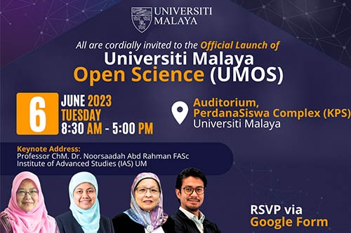 Official Launch of Universiti Malaya Open Science (UMOS)
