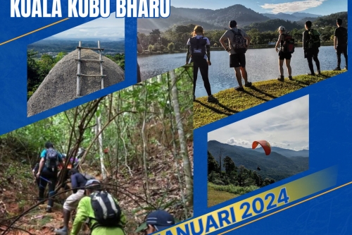 PROGRAM REKREASI, AKTIVITI MENDAKI BUKIT BATU PAHAT, KUALA KUBU BHARU ANJURAN PUSAT SUKAN