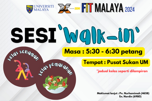 SESI WALK IN PROGRAM FIT MALAYA 2024