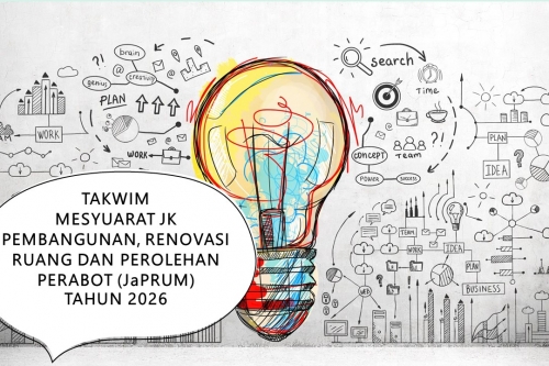 Takwim Mesyuarat Jawatankuasa Pembangunan, Renovasi Ruang & Perolehan Perabot UM (JaPRUM) 2026